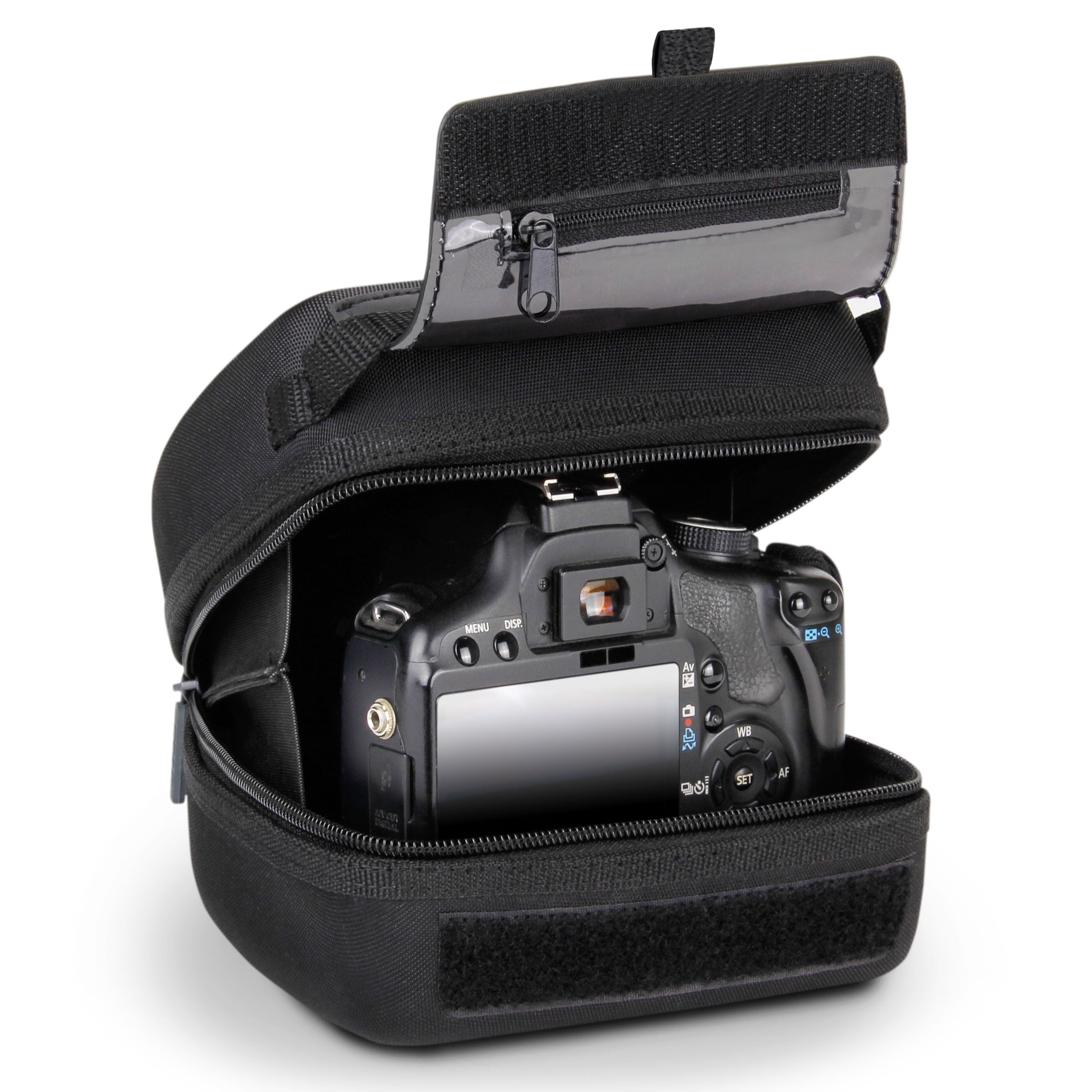 Quick Access DSLR Hard Shell Camera Case with Molded EVA Protection