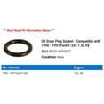 thumbnail image 2 of Oil Drain Plug Gasket - Compatible with 1990 - 1997 Ford F-350 7.5L V8 1991 1992 1993 1994 1995 1996, 2 of 2