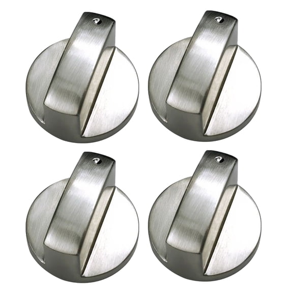 4Pcs Stove Cooker Knob Burners Control Knob Heavy Duty Metal Cooktop Control Knob for Cookware, Gas Stove, Ovens