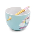 thumbnail image 2 of Juego de vajilla Ramen Silver Buffalo Hello Kitty Rainbow, 2 of 9