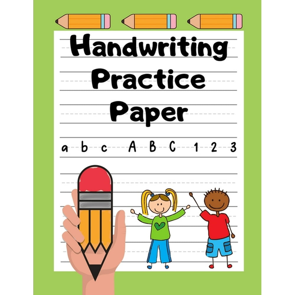 Handwriting Practice Paper Grades K2 Handwriting Workbook for Kids