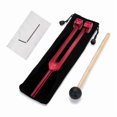 thumbnail image 1 of Weighted Acoustic Tuning Fork Set for Sound Therapy Slider Design Silver Gold Multiple Frequencies, 1 of 4