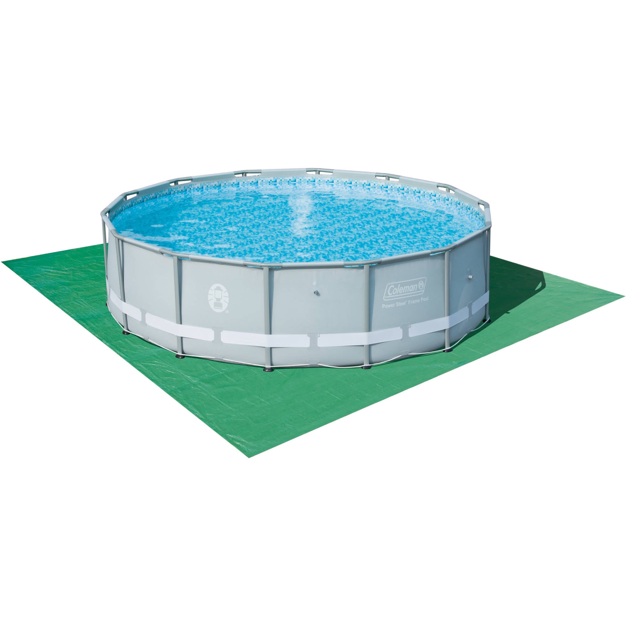 Coleman Pools At Coleman 14 X 42 Power Steel Frame Aboveground Swimming