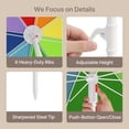 thumbnail image 5 of Asofer Outdoor Kids Picnic Table with Umbrella, 3-in-1 Sand & Water Table for Outdoor Playset, 5 of 9