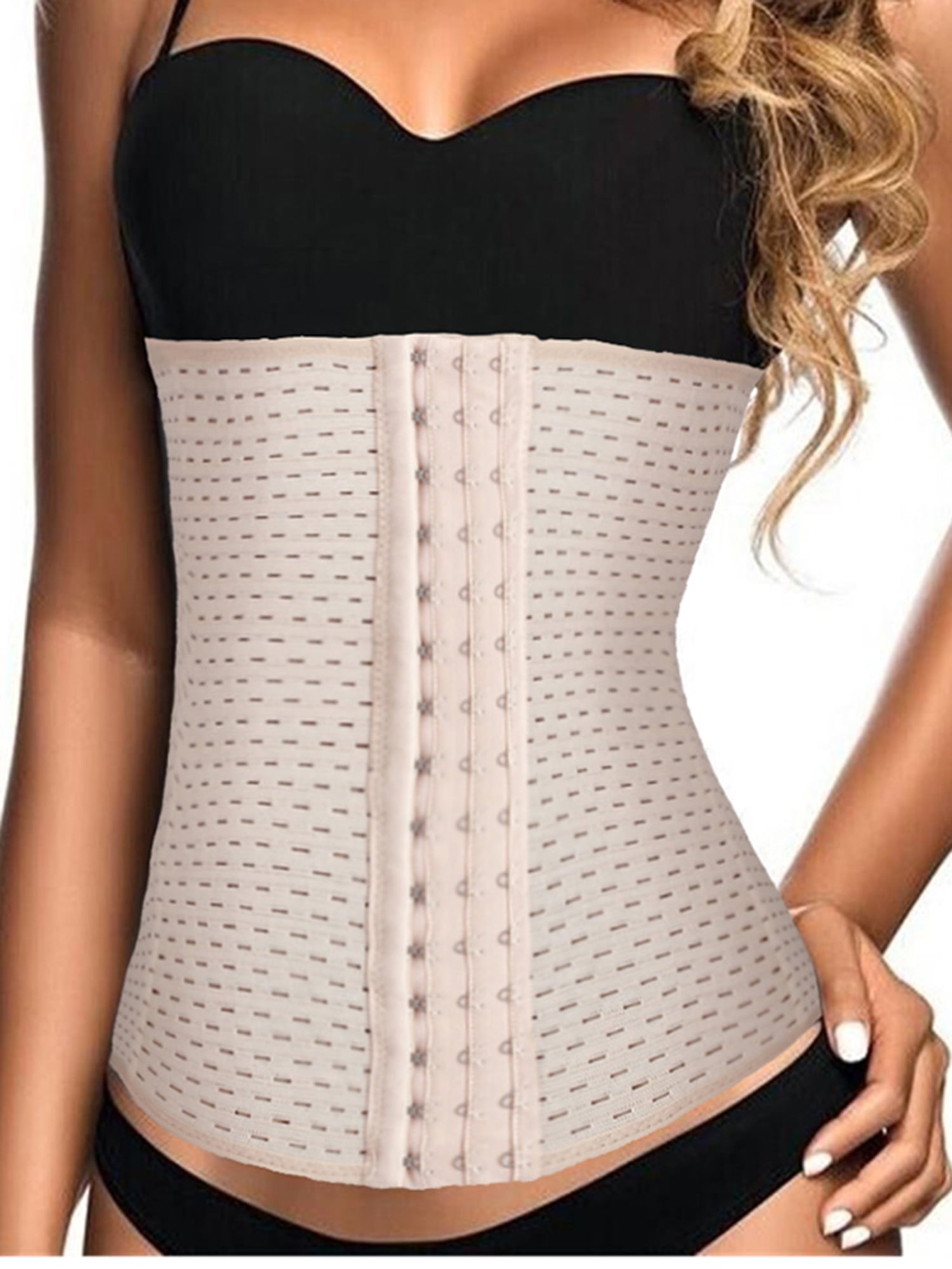 FLORATA Neoprene Sweat Vest for Women Weight Loss Slimming Body Shaper with Adjustable Waist Trimmer Belt 