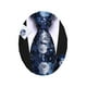 thumbnail image 1 of Set de corbatas Barry.Wang de seda floral azul oscuro, 150 cm, 1 of 7