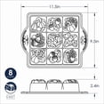 thumbnail image 5 of Nordic Ware Seasonal Squares Pan, 5 of 8
