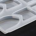 thumbnail image 5 of DIY Cabochon Silicone Molds Resin Casting Molds for UV Resin Epoxy Resin Jewelry Making Shield/Rectangle/Flower Cloud 216x85x8mm Inner Diameter: 33~46x10~34mm, 5 of 5