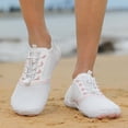 thumbnail image 6 of lnmuld Men Women Barefoot Shoes, Breathable Mesh Shoes for Water Yoga Fitness Hiking Color:Pink,Size:8, 6 of 8