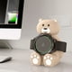 thumbnail image 1 of Soporte De Soporte Soporte de cargador inalámbrico de oso de silicona para Samsung Galaxy Watch4/4 Classic (caqui), 1 of 5