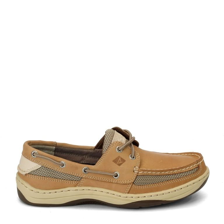 Sperry Mens Tarpon 2 Eye Boat Shoe Linen Oat 7