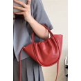 thumbnail image 4 of LinYooLi Soft Handbag for Women Fashion Ruched Basket Shoulder Bag Small Cute Soild Hobo Bag, 4 of 6