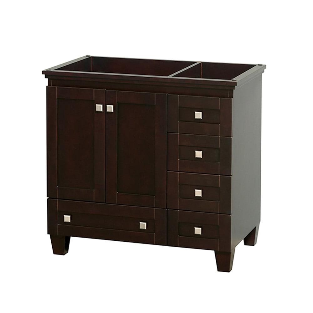 Wyndham Collection Acclaim 36 inch Single Bathroom Vanity in Espresso