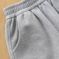 thumbnail image 3 of Nmmacb 4-11 Ans Ensemble T-Shirt Unisexe Couleur Unie Manches Courtes Col Rond T-Shirt en Coton Bermuda Confortable, 3 of 7