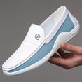 thumbnail image 4 of New Summer Men'S Casual Loafers, Slip-On Driving Shoes, White Sneakers, 4 of 8
