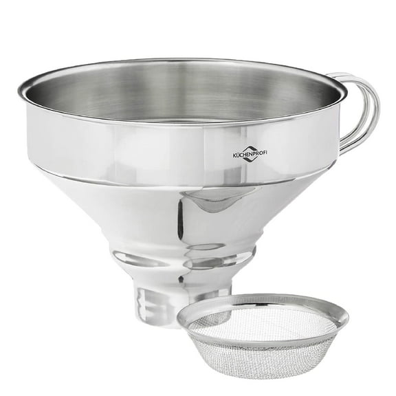Kuchenprofi 18/10 Stainless Steel Funnel with Filter