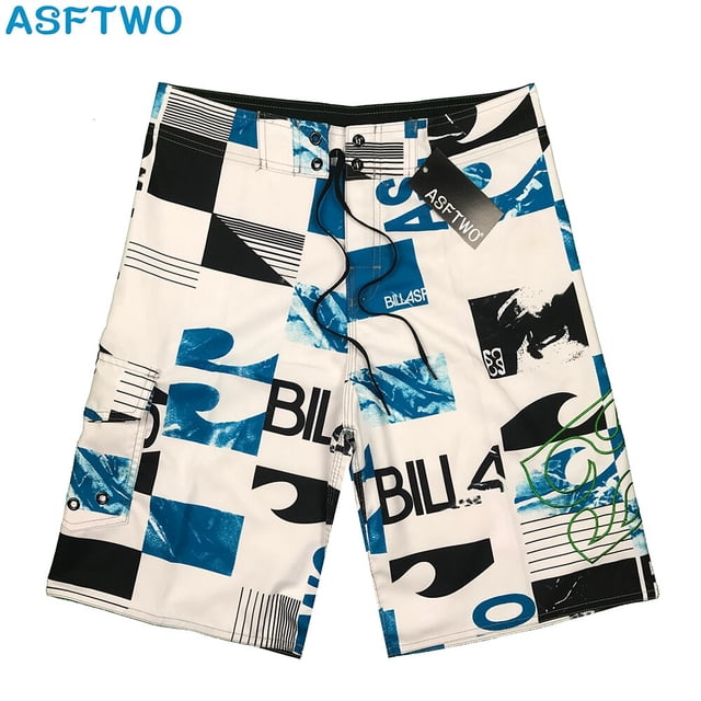Pantalones cortos de playa para hombre, Bermudas masculinas de secado rápido, Bañador estampado de talla grande Fivean unisex