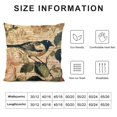thumbnail image 5 of BANET Throw Pillow Covers Bird Paris Cushion Pillow Case Home Decor Pillowcase 22x22in, 5 of 5
