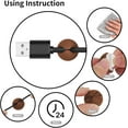 thumbnail image 7 of 12PCS Adhesive Cable Clips, Cord Holder Organizer for Desk, Nightstand & Office, Wire Management for Charger, Mouse & Electronics, 7 of 7
