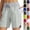 #03 Light Gray, variant on Women's 5" Workout Shorts Athletic Running Shorts High Waisted with Zipper Pocket Gym Quick Dry Hiking Sports ,XS,#03 White