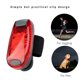 thumbnail image 4 of 5x Luz estroboscópica LED Parpadeo Cola Advertencia Engranaje Luces para Ciclistas Caminar de noche Joggers Sunnimix Luz de seguridad, 4 of 8