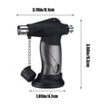 thumbnail image 3 of EGNMCR Kitchen Gadgets, Butane Lighter-Technical Cooking Lighter Refillable- Kitchen With Safe Lock And Can Be Changed Flame- Super Strong Blue Flame Torch For Kitchen Outdoor Ignition, 3 of 8