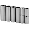 Stanley 6-Piece 1/2'' Deep Socket Set, SAE
