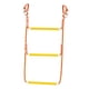 thumbnail image 4 of Escalera de cuerda marina portátil estable práctica resistente mosquetón escalones antideslizantes para 3 escalones 85x35cm, 4 of 9