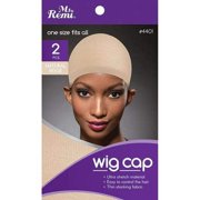 Ms. Remi Wig Cap 2 Count – Choose Color | Stretch Stocking Wig Caps for Secure & Comfortable Fit