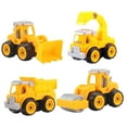 thumbnail image 2 of 1 Set Creative Excavator Model Educational Auto Toy Funny Engineering Car for Boys Kids, 2 of 6