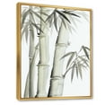 thumbnail image 3 of Designart 'Vintage Black and White Bamboo V' Lake House Framed Canvas Wall Art Print, 3 of 5