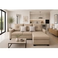 thumbnail image 1 of Sala Esquinera Hermes El Bazar Store Beige 215x165 cm Lado Izquierdo y derecho Lino nacional, 1 of 7