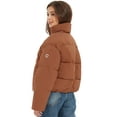 thumbnail image 2 of Women's Cropped Puffer Jacket Long Sleeve Lightweight Quilted Winter Jacket Packable Coats, 2 of 6