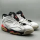 thumbnail image 2 of Ni - ke Air Jordan 6 Men Size 11 White Infrared Basketball Shoes Sneakers 304401-123, 2 of 5