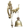 thumbnail image 1 of Naiovety Timbre vintage con forma de animal: Instalación colgante con forma de gato, resistente al agua, adecuado para patios, jardines y Decoración bebé elefante, 1 of 6