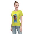 thumbnail image 4 of T-Shirt Basique à Manches Courtes pour Femmes Super Saiyan, 4 of 6