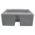 thumbnail image 3 of Wise 8WD95-1B-221 DLX Series 28" Pontoon Bench Seat - Base Only - Grey, 3 of 5