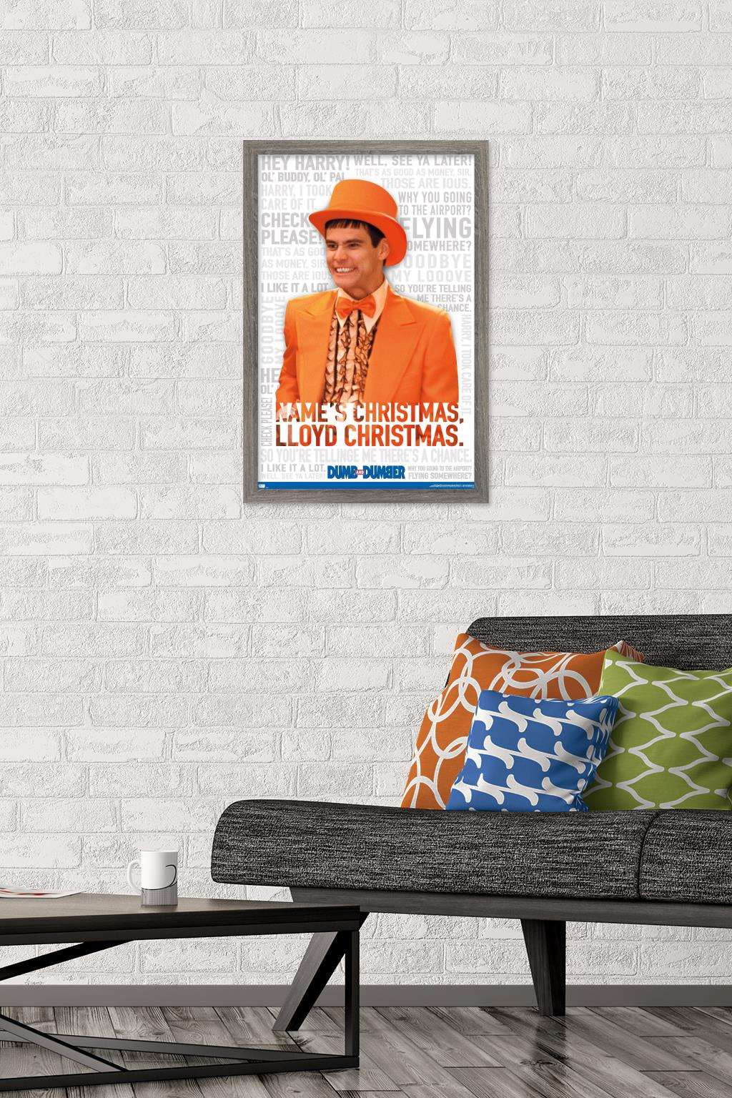 Dumb and Dumber - Suit Wall Poster, 14.725" x 22.375", Framed