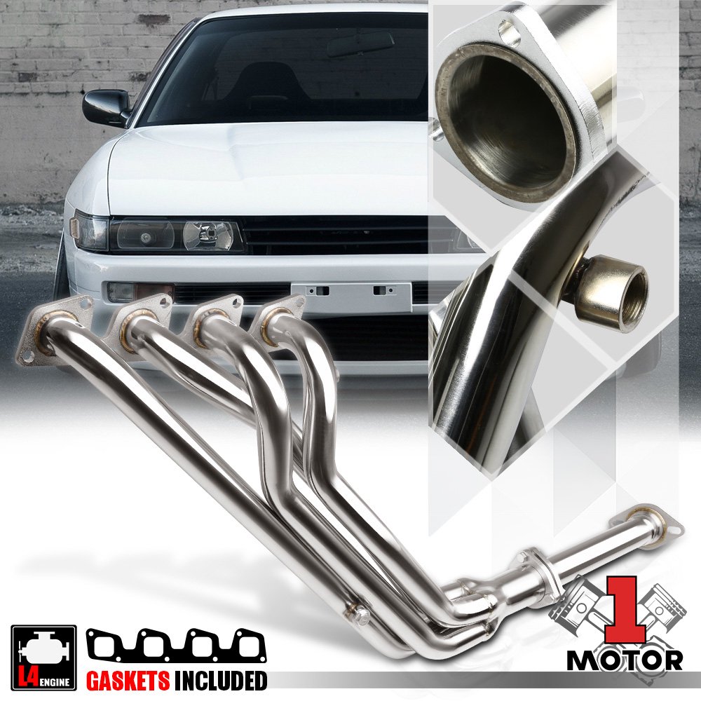 SS 41 Exhaust Header Manifold for 8994 Nissan 240sx S13 Silvia KA24 2