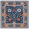 thumbnail image 4 of SAFAVIEH Blossom Jocelin Floral Runner Rug, Blue/Red, 2'3" x 8', 4 of 5