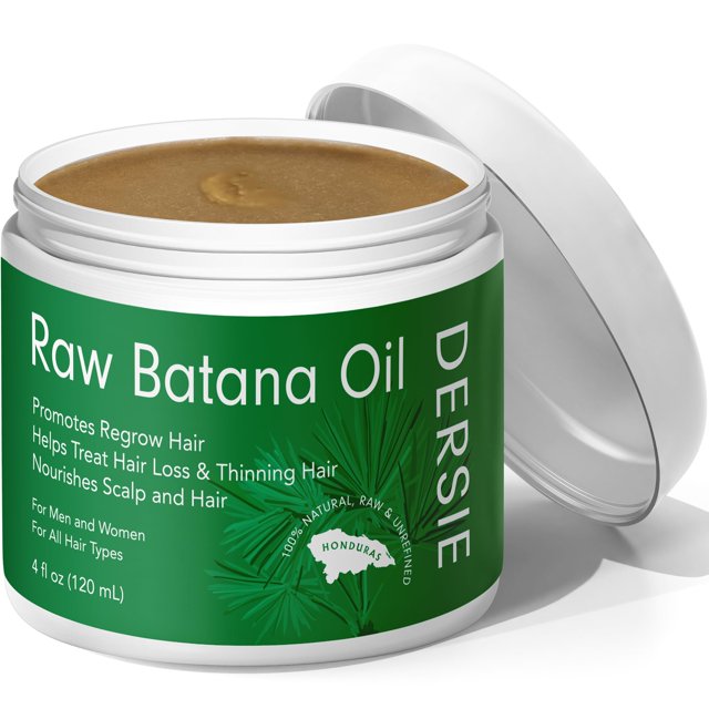 Aceite de batana Dersie Raw, sólido sin refinar, 100% puro y orgánico, 120 ml