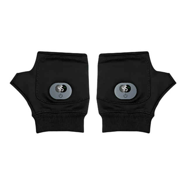 Calentador de manos recargable sin dedos con calefacción USB, ideal para invierno, deportes de invierno, trabajo al aire libre, ciclismo, esquí, senderismo y acampada