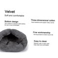thumbnail image 4 of Cat Pet Cave Cat Cave Bed Cama de gato para gatos Gatitos Perros pequeños Mascotas Irfora Cojín de felpa, 4 of 7