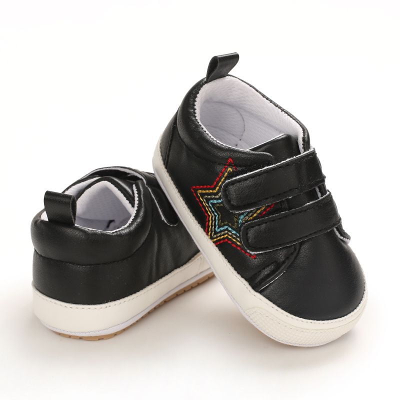 Smakke Baby Girls Boys Newborn Babies Shoes Pu Leather Prewalkers First Walkers Non-Slip Shoes