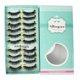 thumbnail image 3 of Xihbxyly Pestañas 3D, Pestañas Gruesas de Aspecto Natural, Pestañas Largas y Rizadas de Tira Completa, Estilo Glamuroso y Sutil, Pestañas Reutilizables, Maquillaje para Bodas, Look Perfecto para Self, 3 of 7
