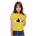 thumbnail image 2 of JoyHoop Girls Toddler Graphic Tees T Shirts Letter Print Summer Casual Short Sleeve Crewneck Cute Top, 2 of 6