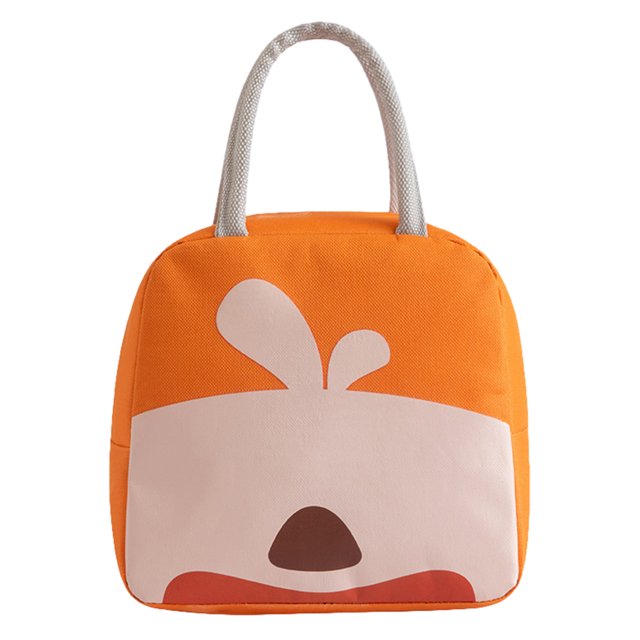 1 Uds. Bolsa bonita caja bento portátil para estudiantes para trabajar con bolsa aislante de arroz