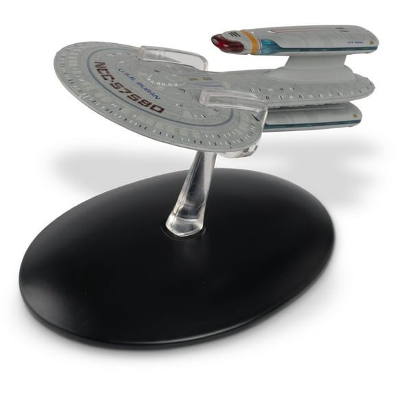 Eaglemoss #114 Challenger Class Starship Model Die Cast Ship (Star Trek)