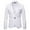 White, variant on ZVNAΖH Men's Casual Slim Fit Suit Blazer Jacket One Button Lightweight Sport Coats Formal Dress Daily Business Suit Jacket