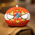 thumbnail image 3 of Countryballs Plushies Country Ball Plushies Polandball National Plush Pillow Mini Pendant Stuffed Toys Cute Keychain Anime Plushies for Kids (4inï¼, 3 of 8